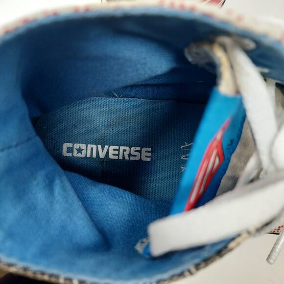 Converse DC Superman High Top Sneakers Size 10 - Picture 9 of 10